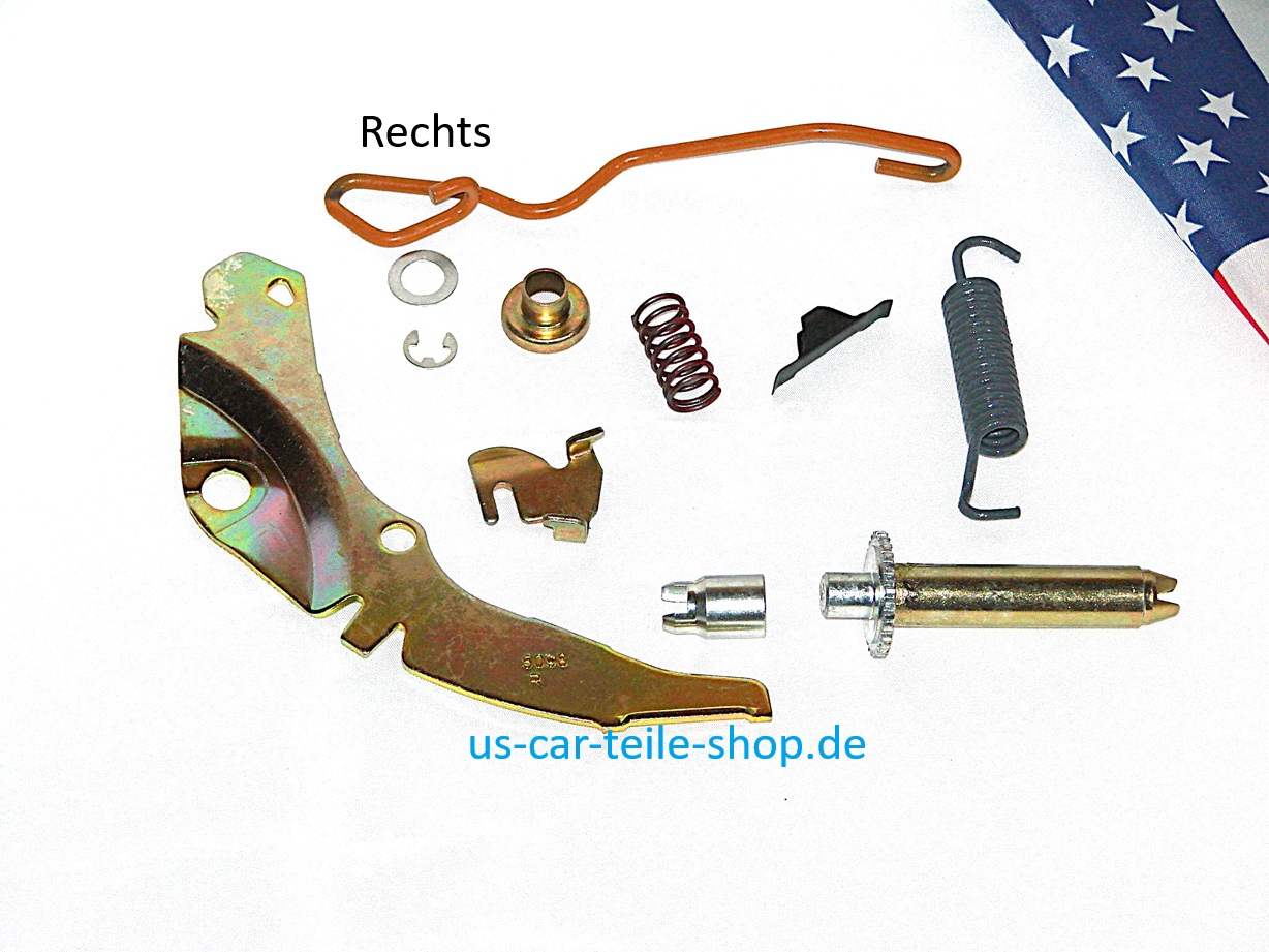 Bremse Nachsteller und Federn richtig einbauen